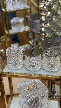 اکسسوری کریستال رومیزی لوکس لوزی