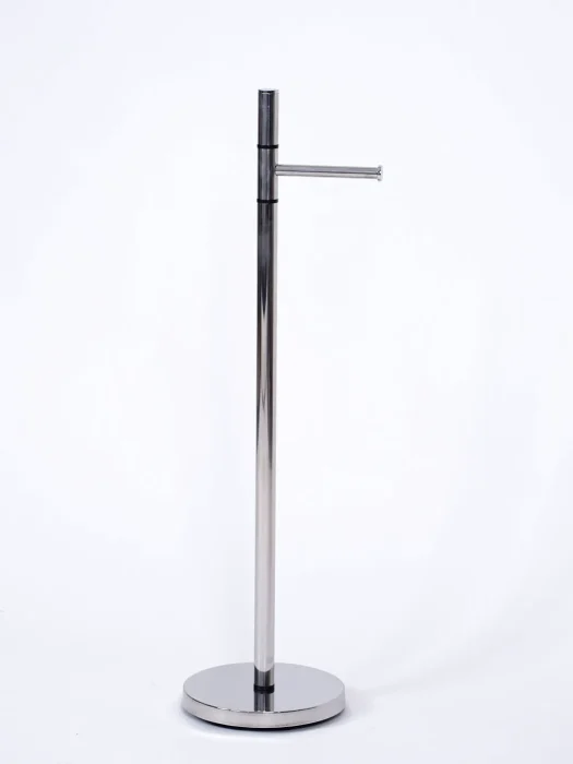 استند دستمال اس ال رنگ استیل مات و ایستاده در فضای سفید