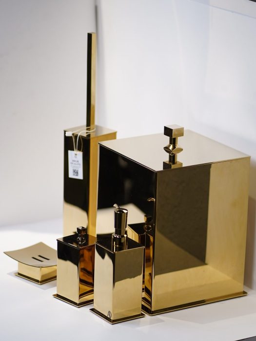 ست برنجی رنگ طلایی براق وارداتی ترکی