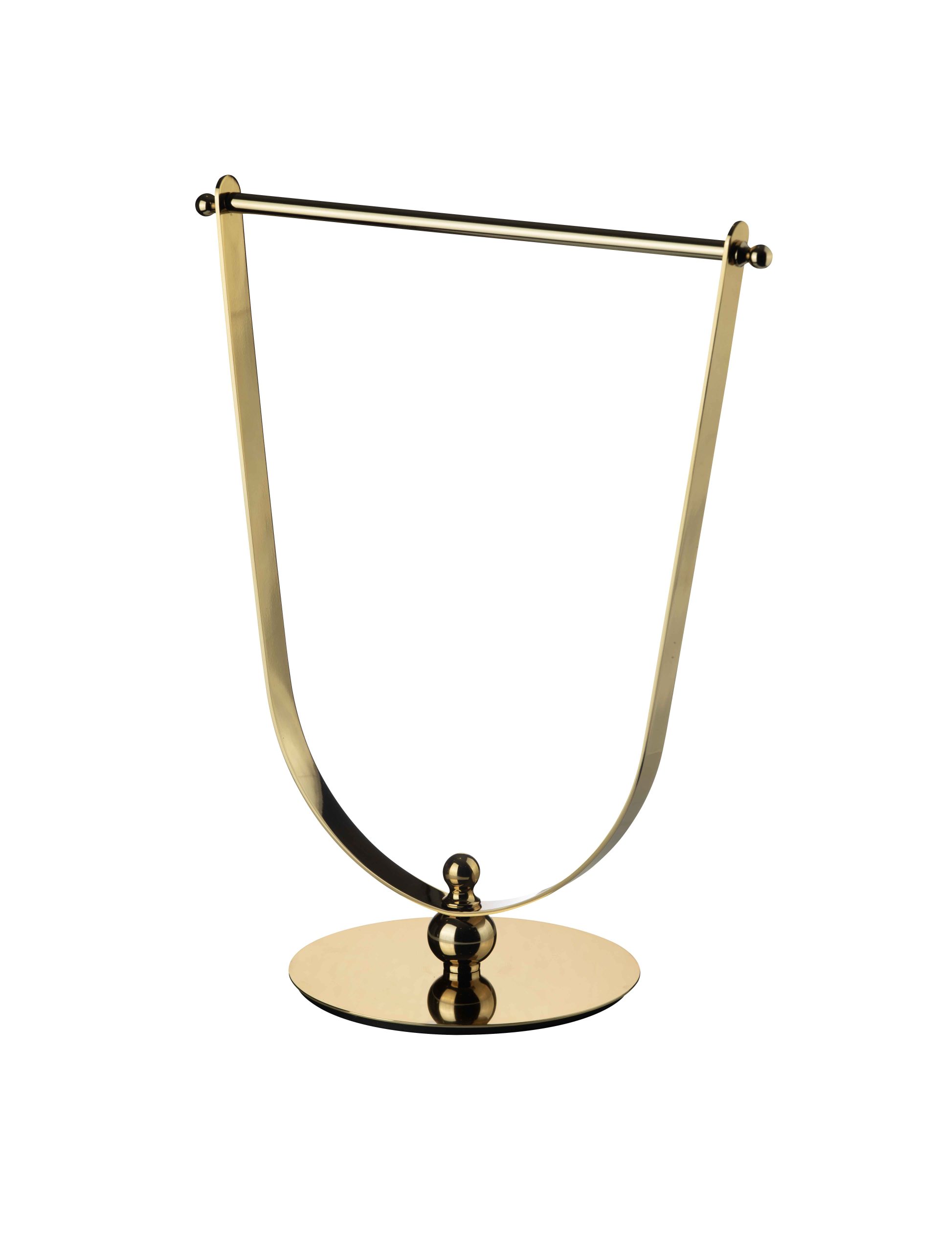 استند حوله رومیزی Defne Banio | عکس محصول - diahome استند حوله رومیزی Defne Banio طلایی