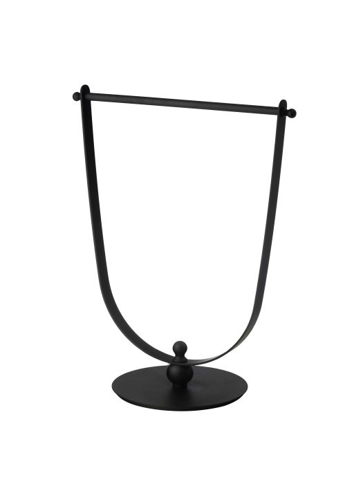 استند حوله رومیزی Defne Banio مشکی