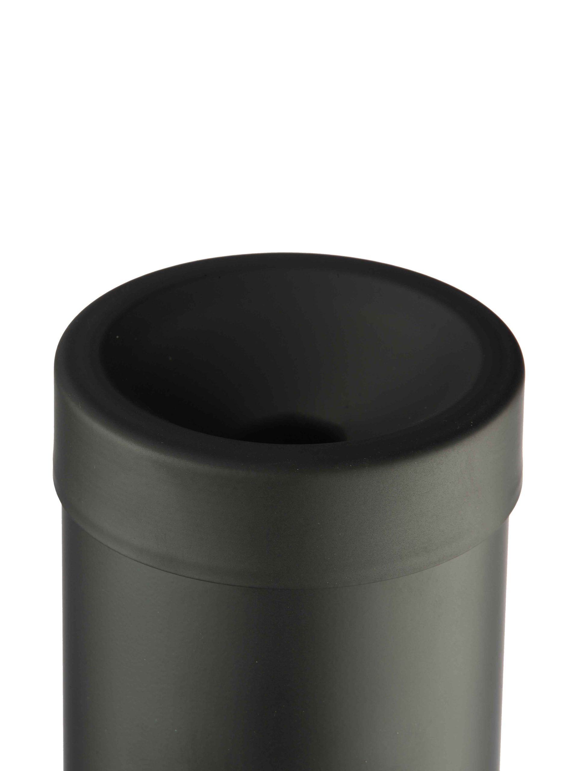 جا سیگاری پایه بلند گرد | عکس محصول - diahome جا سیگاری مشکی زوم