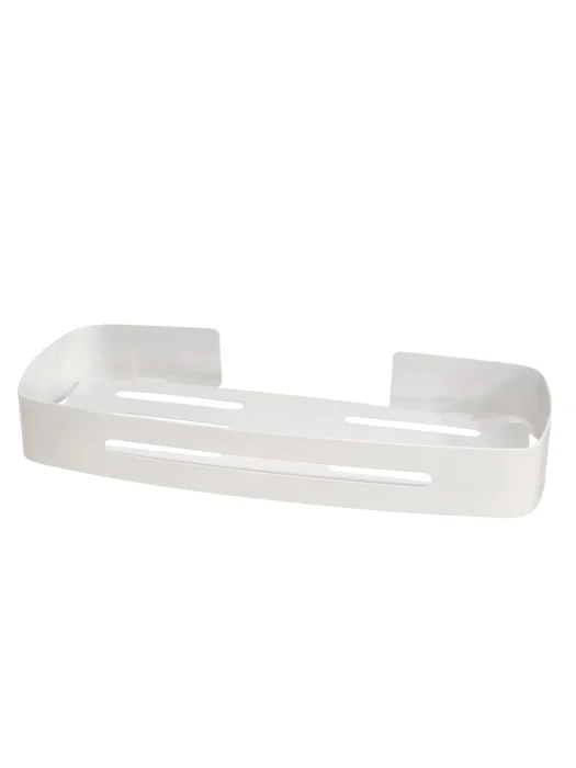 جا شامپویی وسط رنگ سفید مات پس زمینه سفید