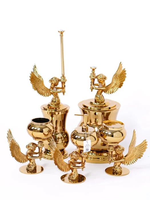 ست لوکس الهه ونوس رنگ طلایی