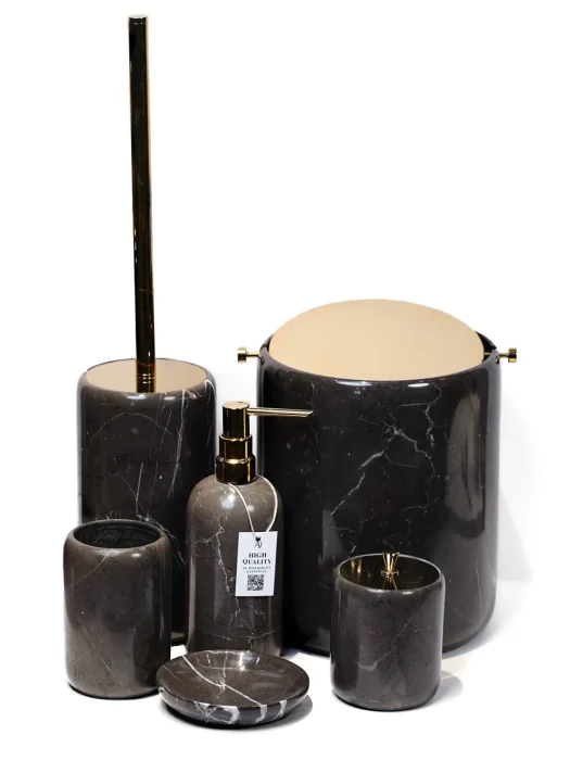 ست سرویس بهداشتی سنگی پیتراگری 1900 رنگ تیره