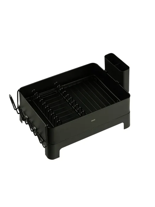 جا ظرفی مینیمال رنگ مشکی در فضای سفید