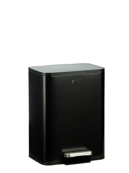 سطل اشپزخونه 20 لیتر مینیمال برند eko مشکی