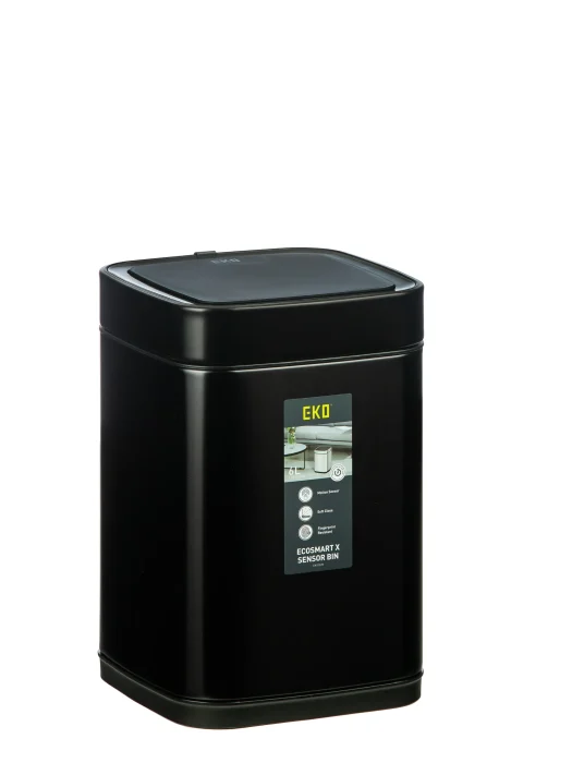 سطل زباله شش لیتری اکو مشکی