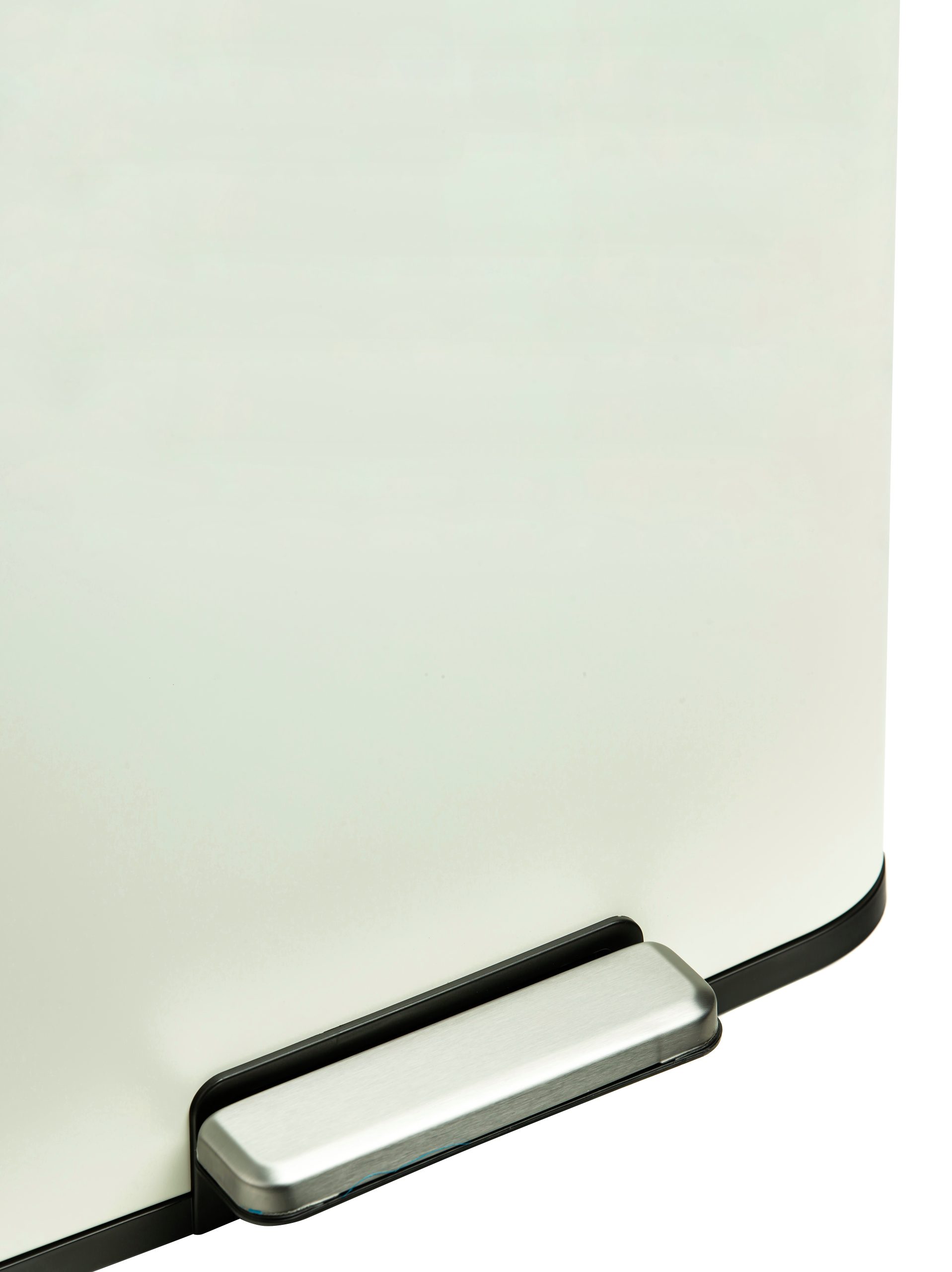 سطل زباله پدالی دومخزنه اکو (EKO) مدیسون 45 لیتر | عکس محصول - diahome سطل های پدالی دومخزنه ۴۵لیتر سفید پدالی زوم