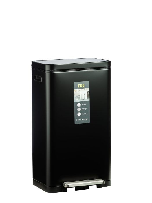 سطل پدالی 30 لیتر برند EKO پرو مشکی