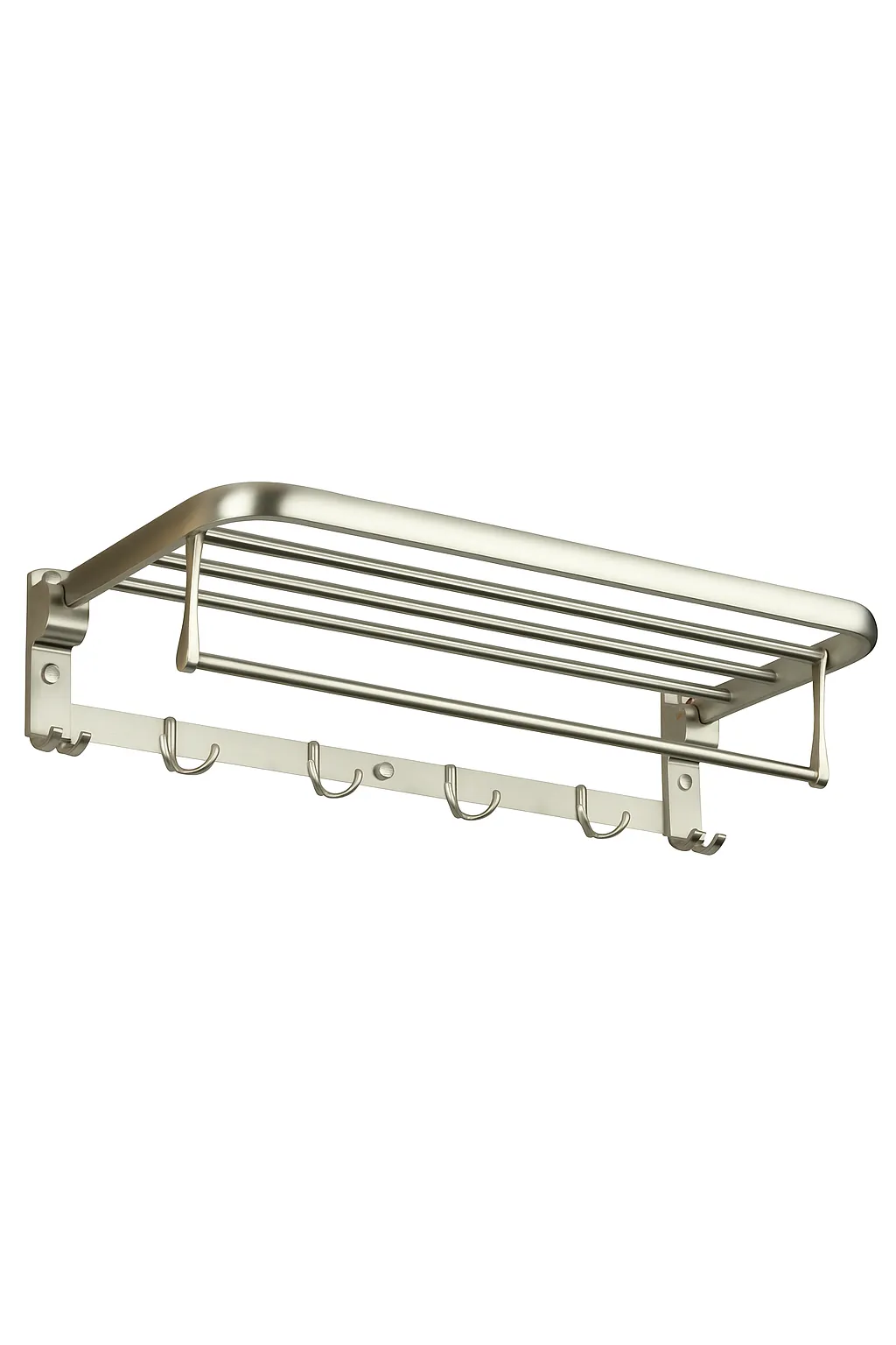 جا حوله رخت اویز حمام استیل اسمارت 60 سانت | عکس محصول - diahome جا حوله رخت اویز حمام استیل اسمارت 60 سانت - Image 3