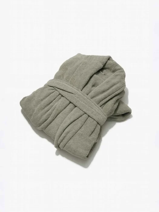 حوله تن پوش نخ پنبه سبز