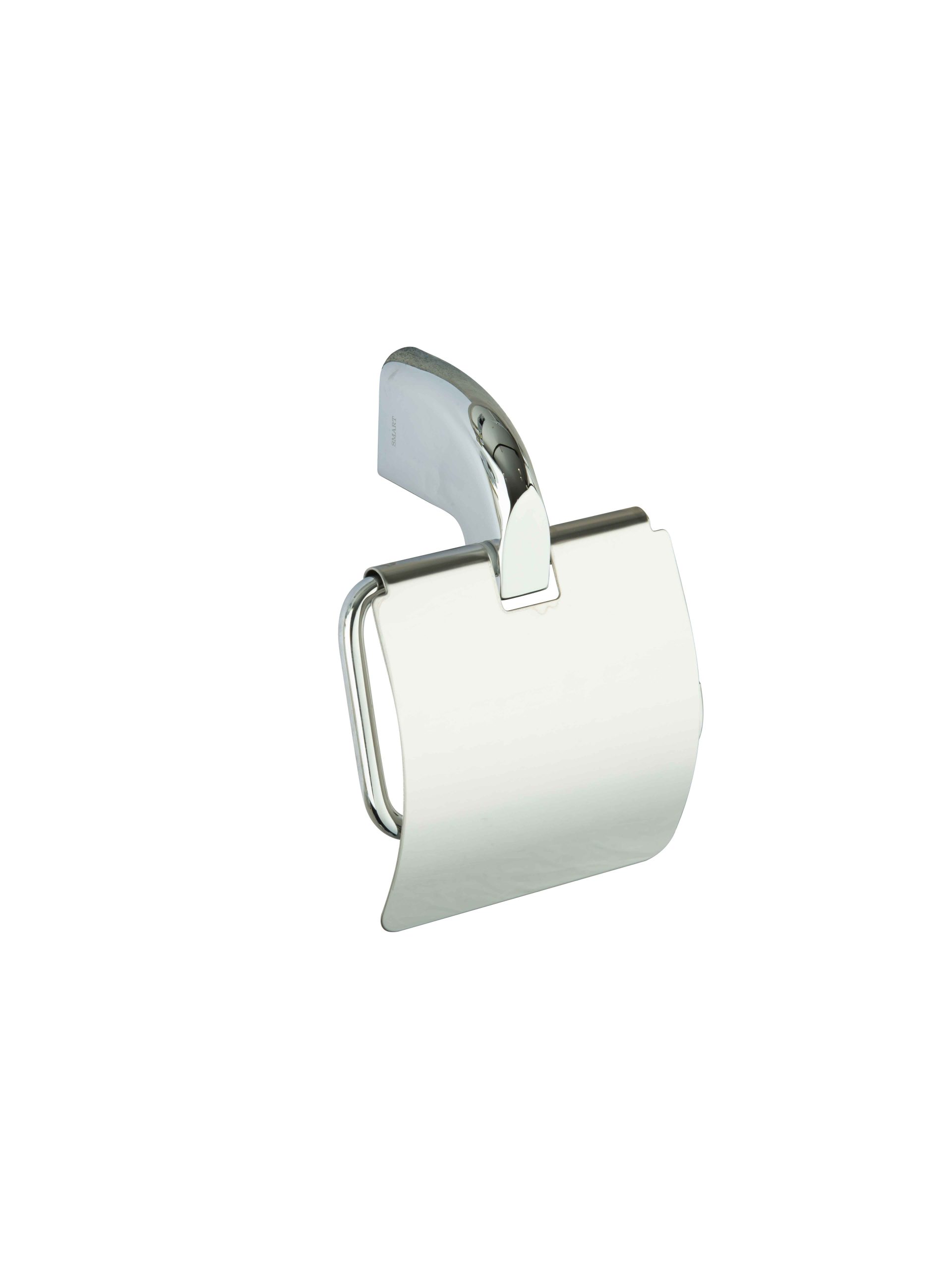 اکسسوری سرویس بهداشتی برنجی اسمارت مدل ویولت کروم | عکس محصول - diahome جا دستمال ویولت کاور دار اسمارت کروم