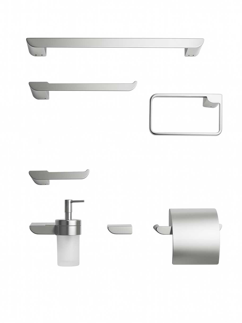 ست دیواری اسمارت مدل تایتان استیل مات | عکس محصول - diahome ست دیواری اسمارت مدل تایتان استیل مات