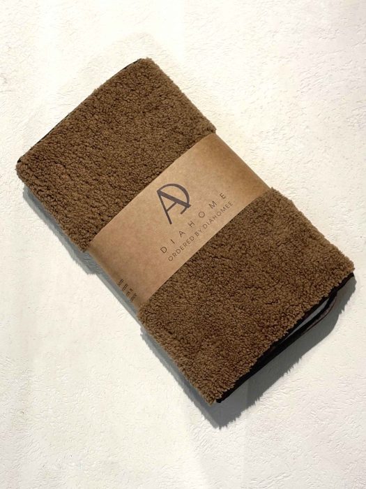 پادری تدی نسکافه ای جنس مخملی ابعاد 50 در 80