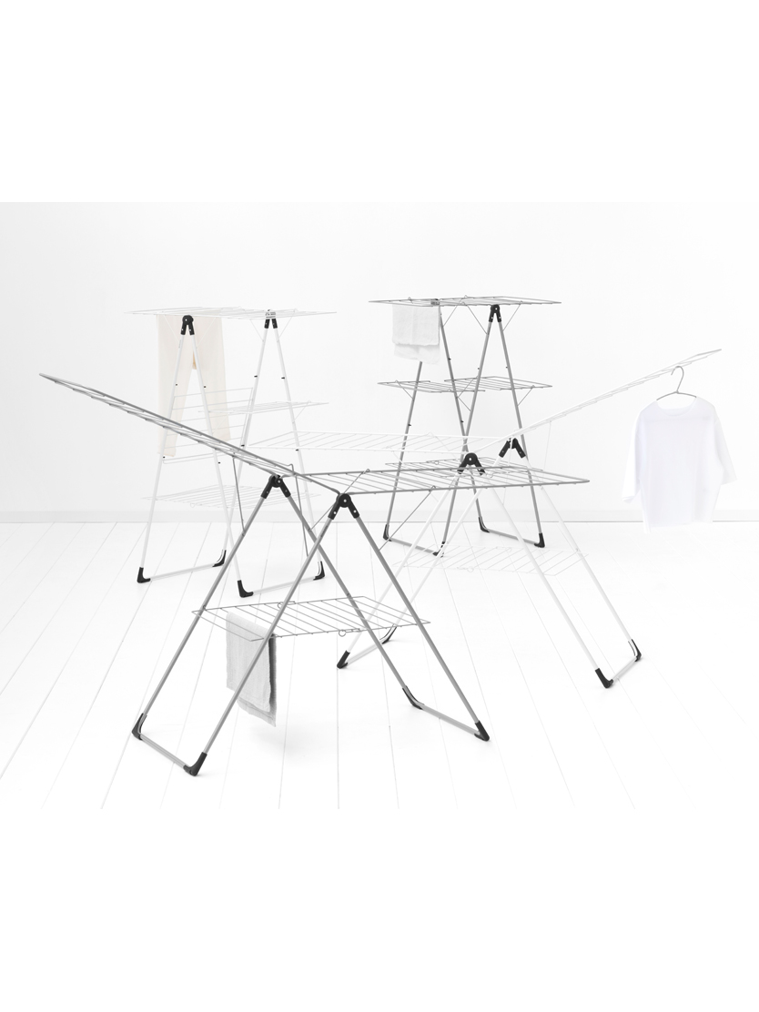 بند رخت سه طبقه برابانتیا 23 متر | عکس محصول - diahome بند رخت سه طبقه برابانتیا باز