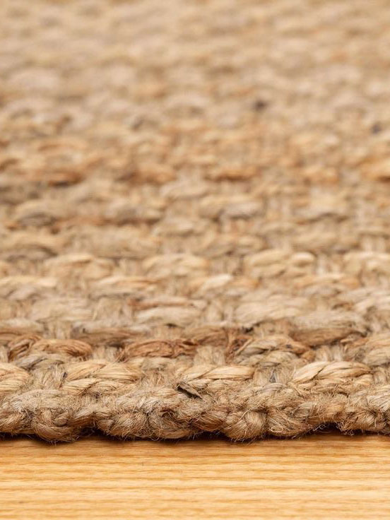 گلیم جوت ساده | عکس محصول - diahome پادری بافت از نزدیک جوت طرح یک ساده 1